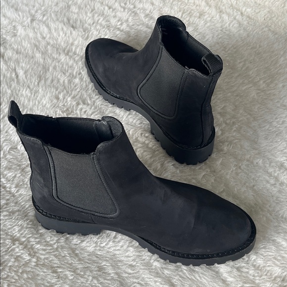 Thursday Boot Co Black Matte Leather Chelsea Boots size 9.5 - Picture 5 of 10